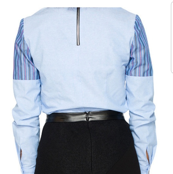 Shuurt shirt, long sleeve button down Top - Picture 5 of 6